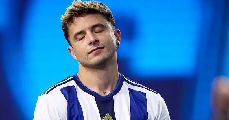 Adri Contreras en la Kings League con la camiseta de su equipo