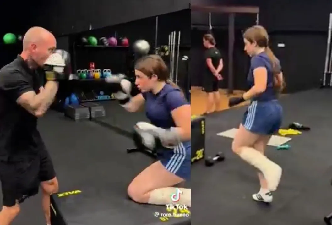 RoRo sigue entrenando con un pie fracturado