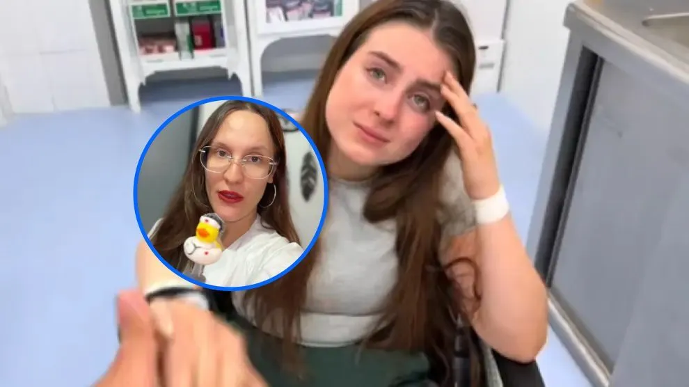 Una enfermera en TikTok