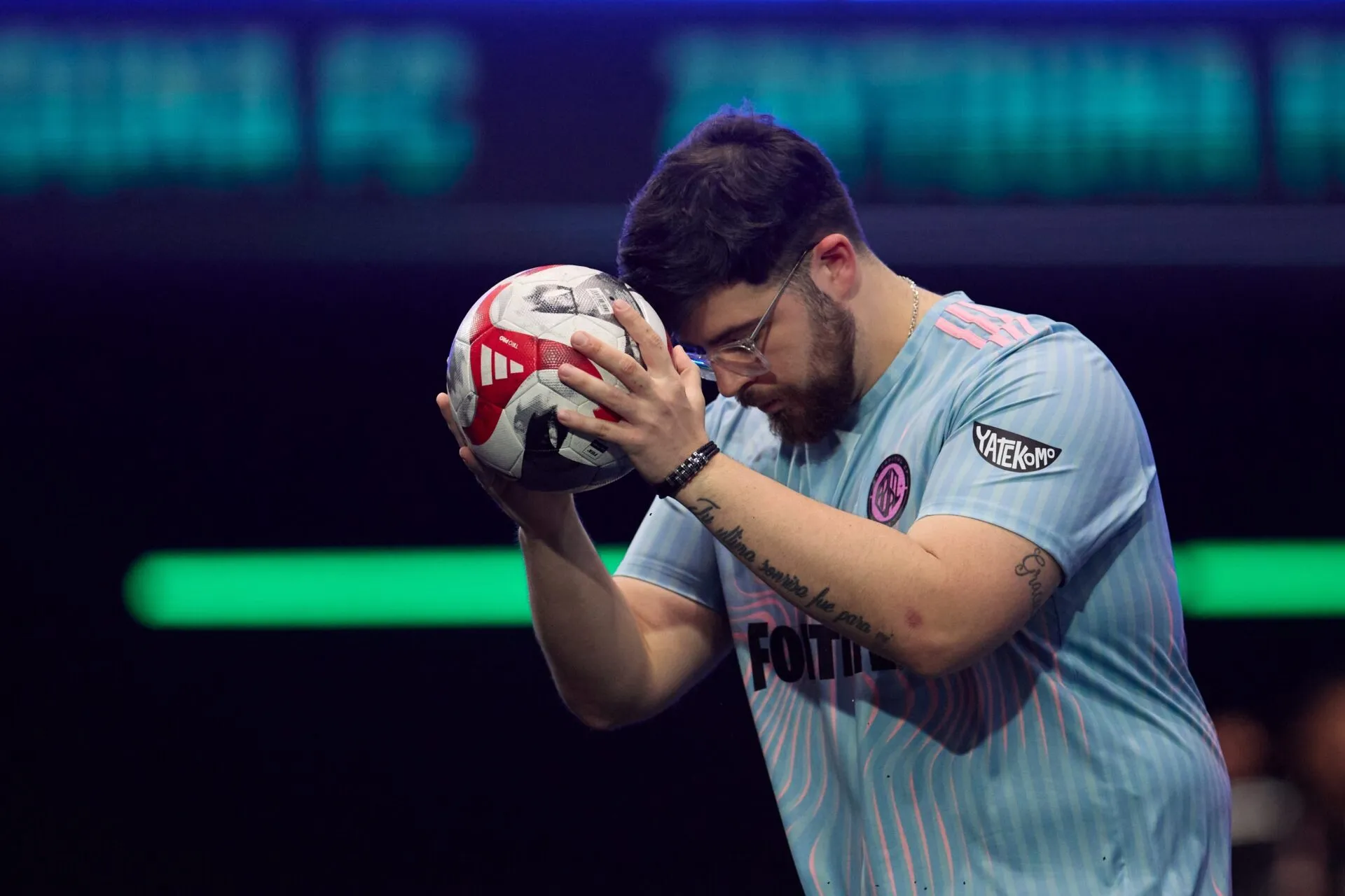 El streamer La Cobra en uno de sus primeros partidos en la Kings League