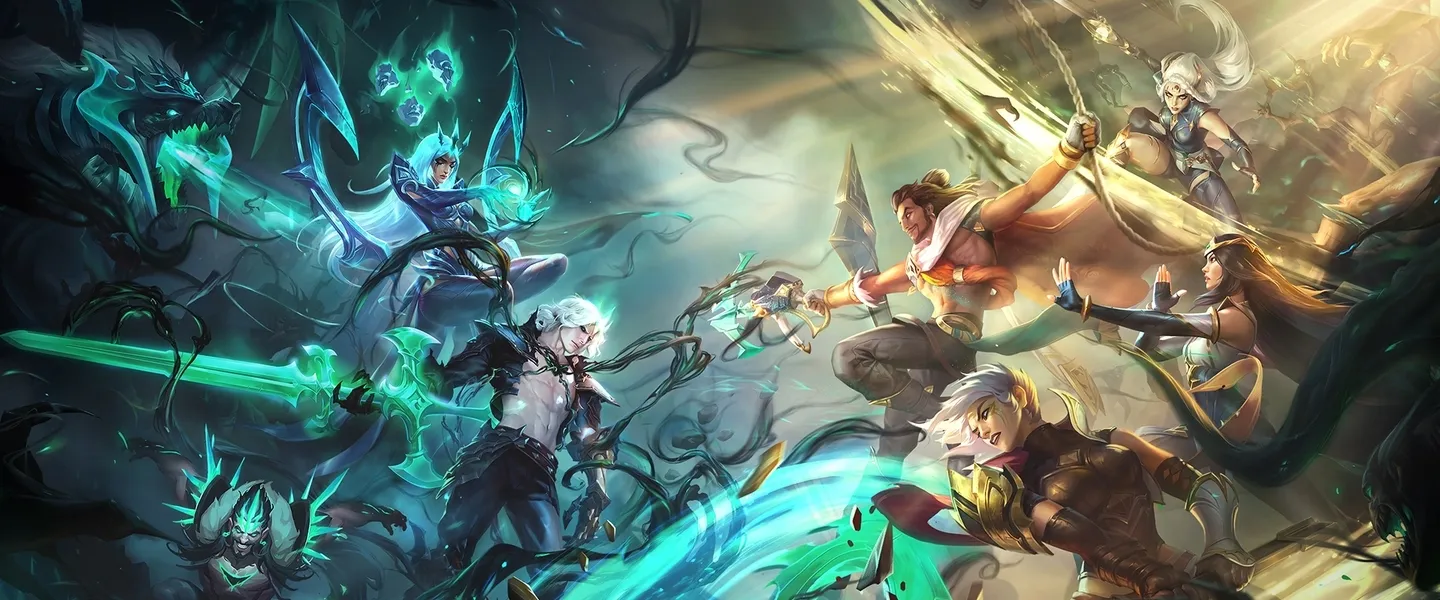 Un fondo de pantalla de LoL