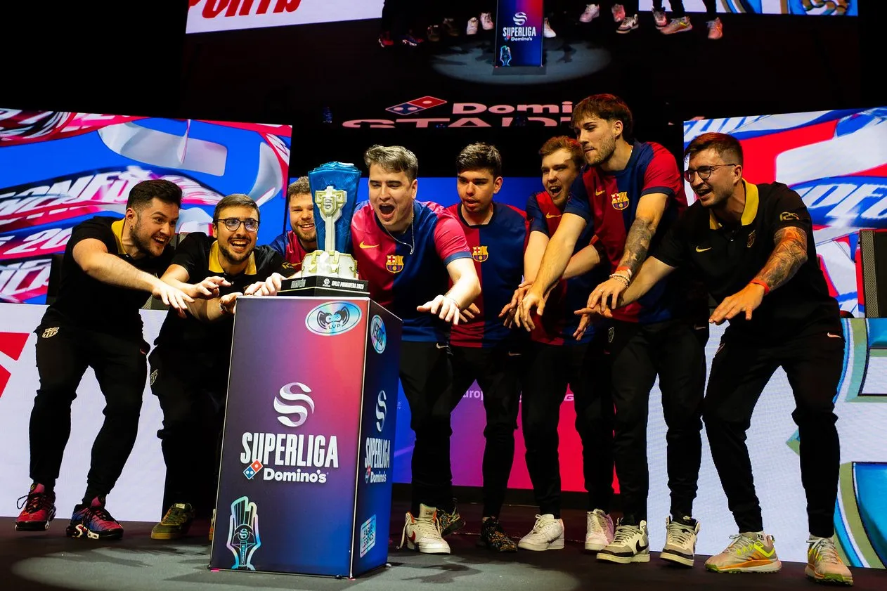 El Barça eSports en su primera final europea de LoL