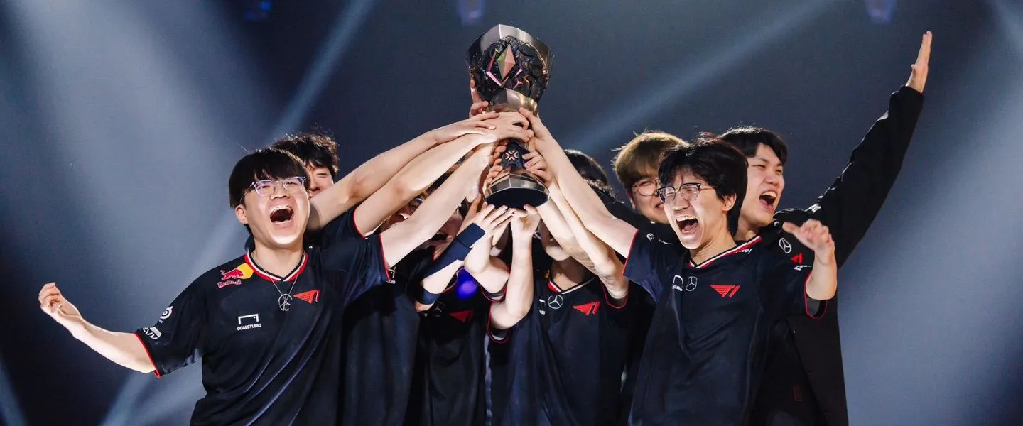 T1 ganando en VALORANT