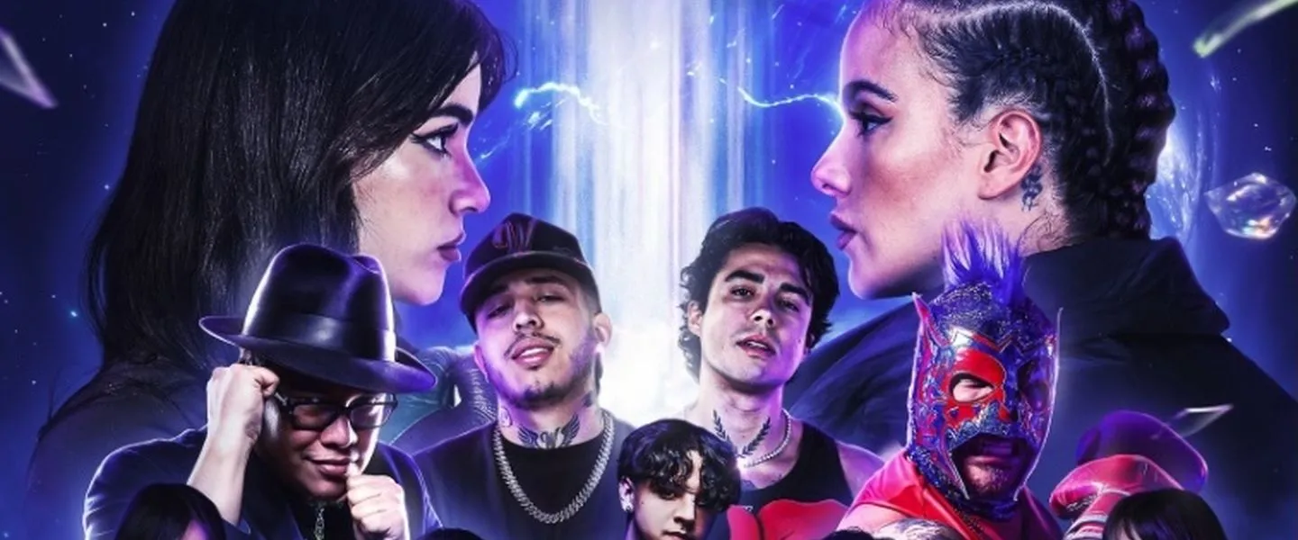 Cartel de Supernova con Westcol y el resto de streamers