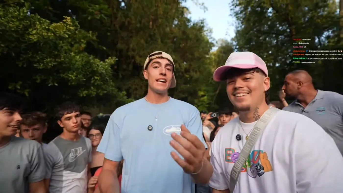 Plex en su IRL en Granada