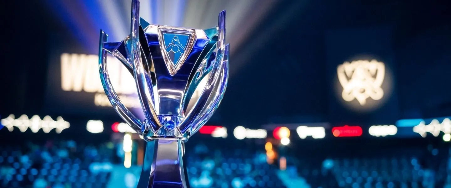 Trofeo de Worlds de League of Legends
