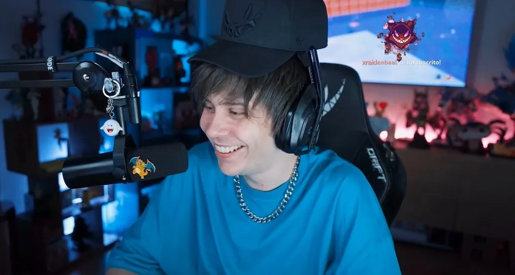 Rubius (Twitch) | 3,5M de horas visualizadas en 105h de stream con medias de 22K espectadores y 49K de pico