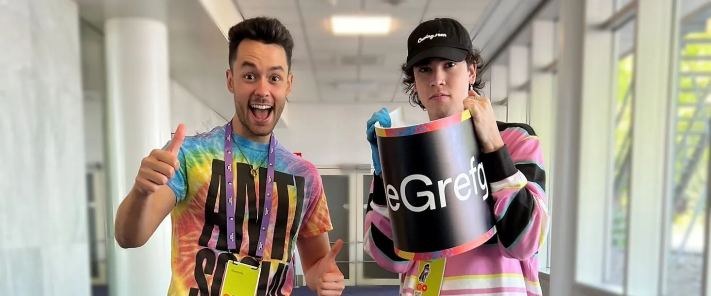 TheGrefg junto a Spreen