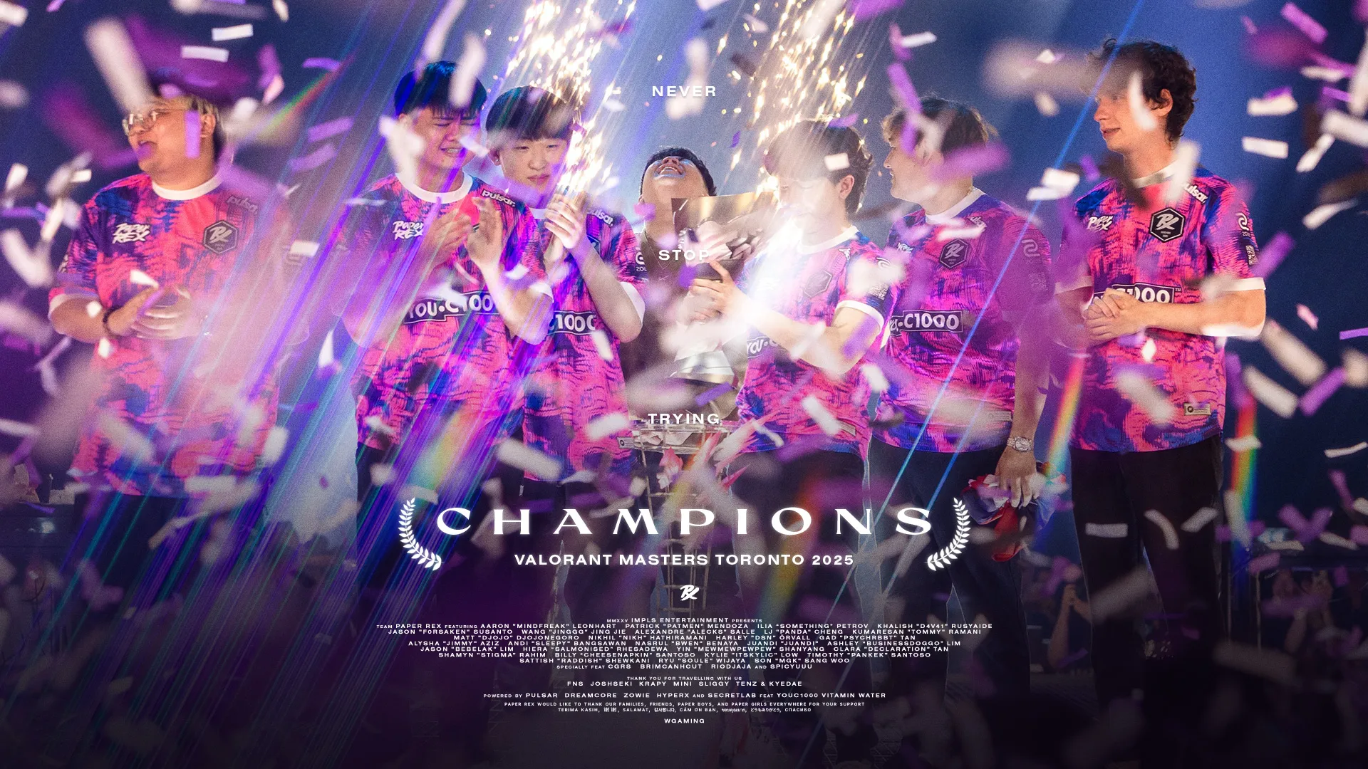 Paper Rex reinó en el Masters de Toronto