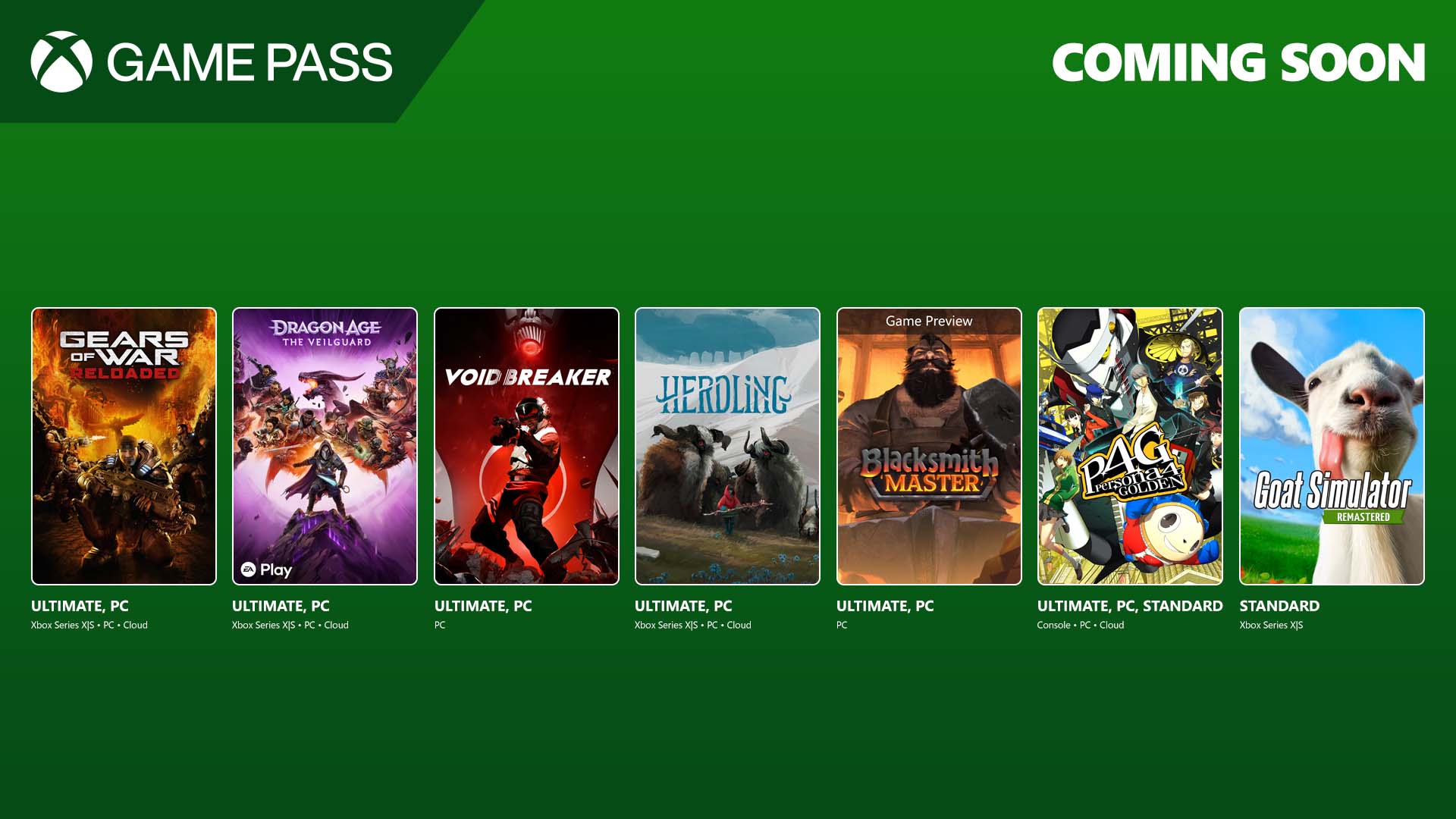 Juegos de la segunda mitad de agosto en Game Pass