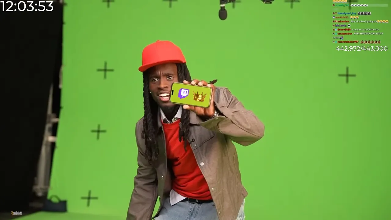 Kai Cenat: cerca de ser el top 1 de Twitch Kai Cenat