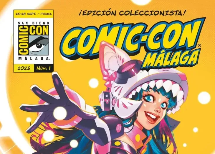 Póster diseñado por Belén Ortega para la Comic-Con Málaga Póster diseñado por Belén Ortega para la Comic-Con Málaga
