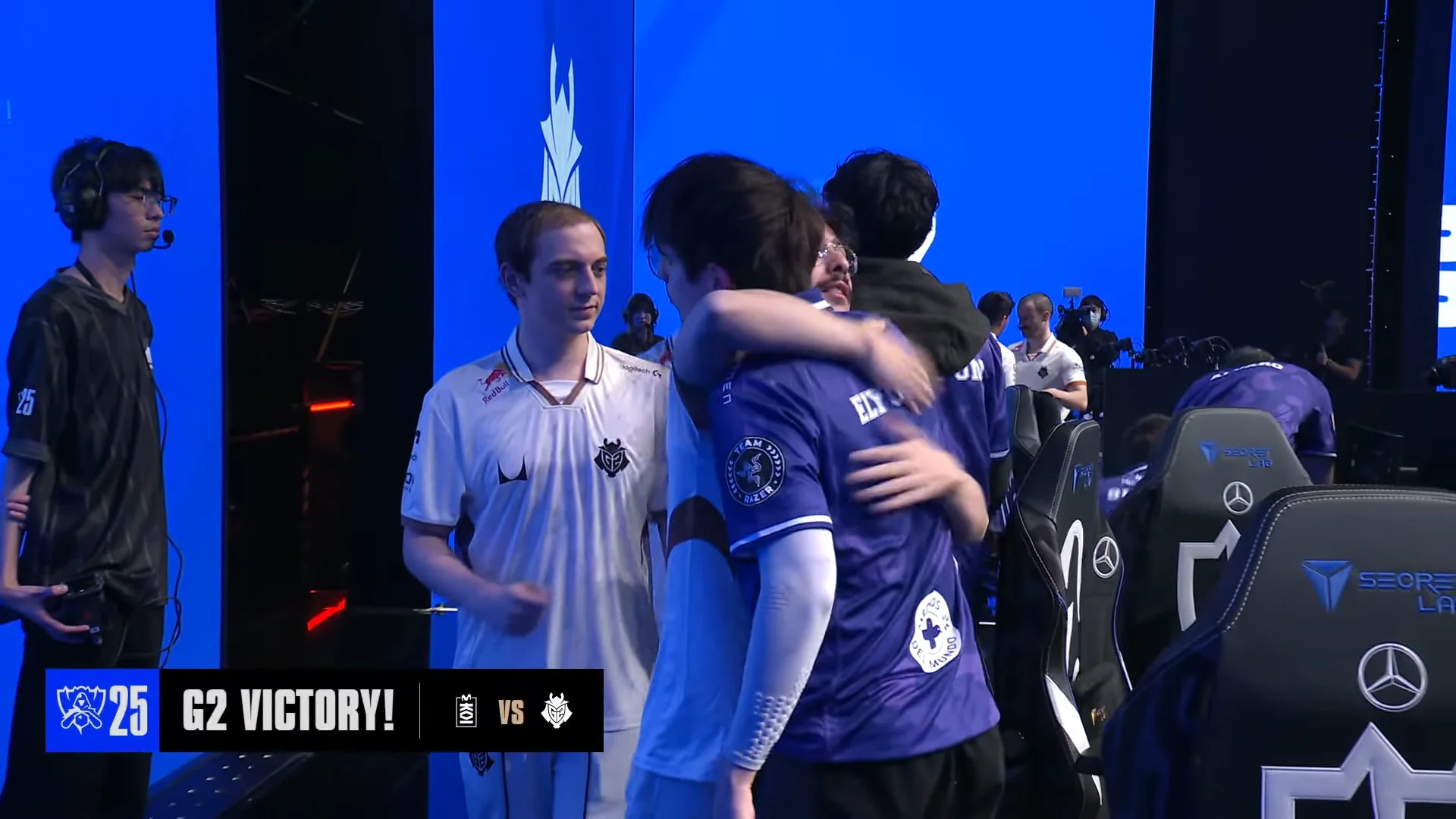 G2 Esports pone la puntilla a Movistar KOI en Worlds 2025