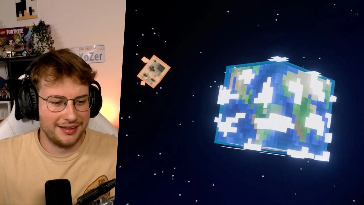 Axozer y el tráiler de Minecraft Éxodos