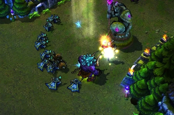 El rally en League of Legends