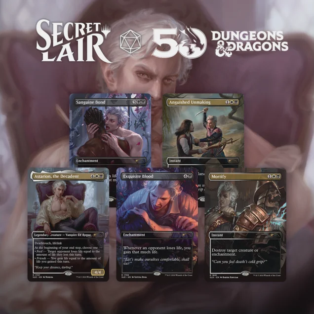 Secret Lair - Set completo de Astarion