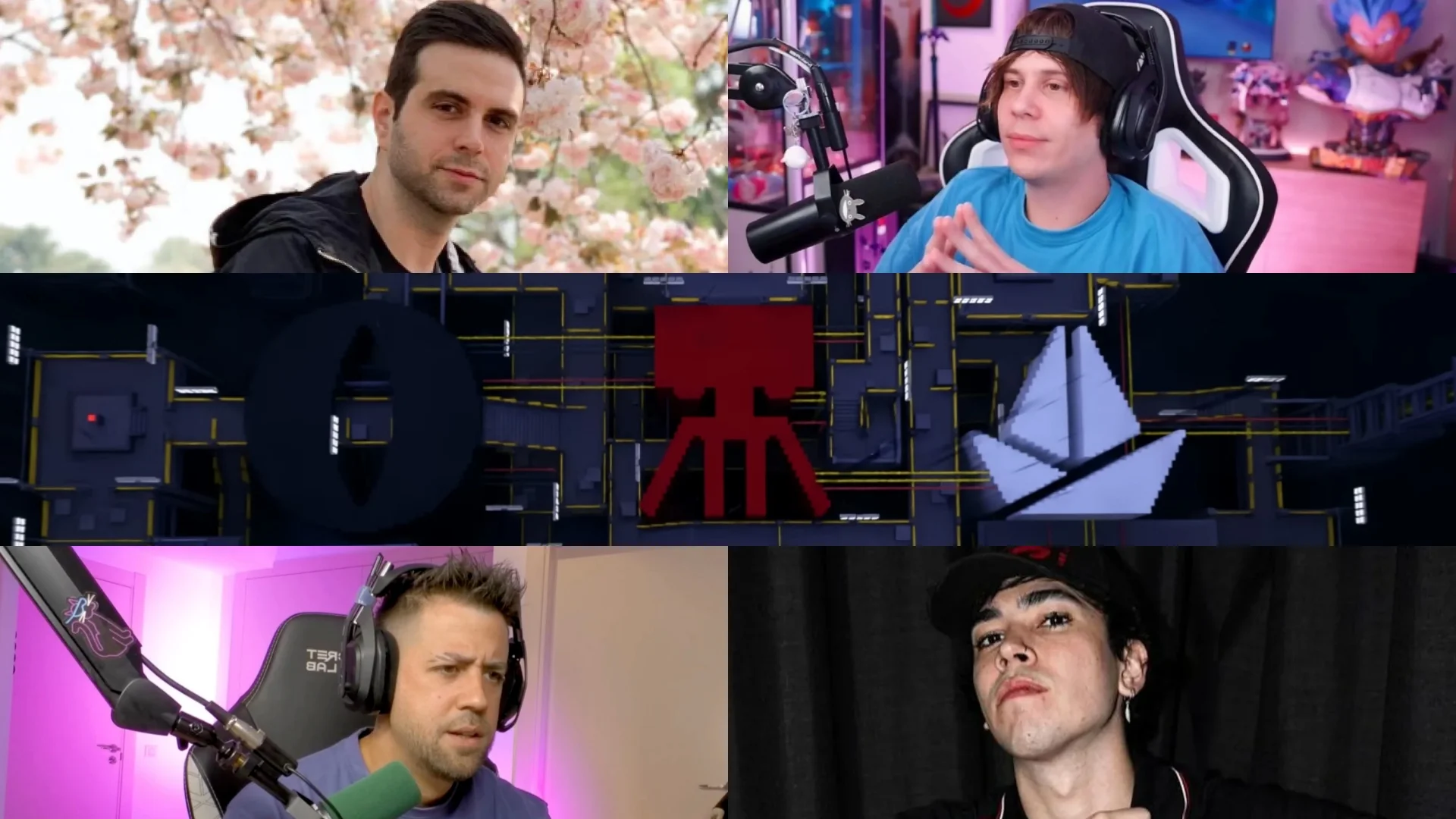 Los streamers más vistos de Squid Craft Games 4