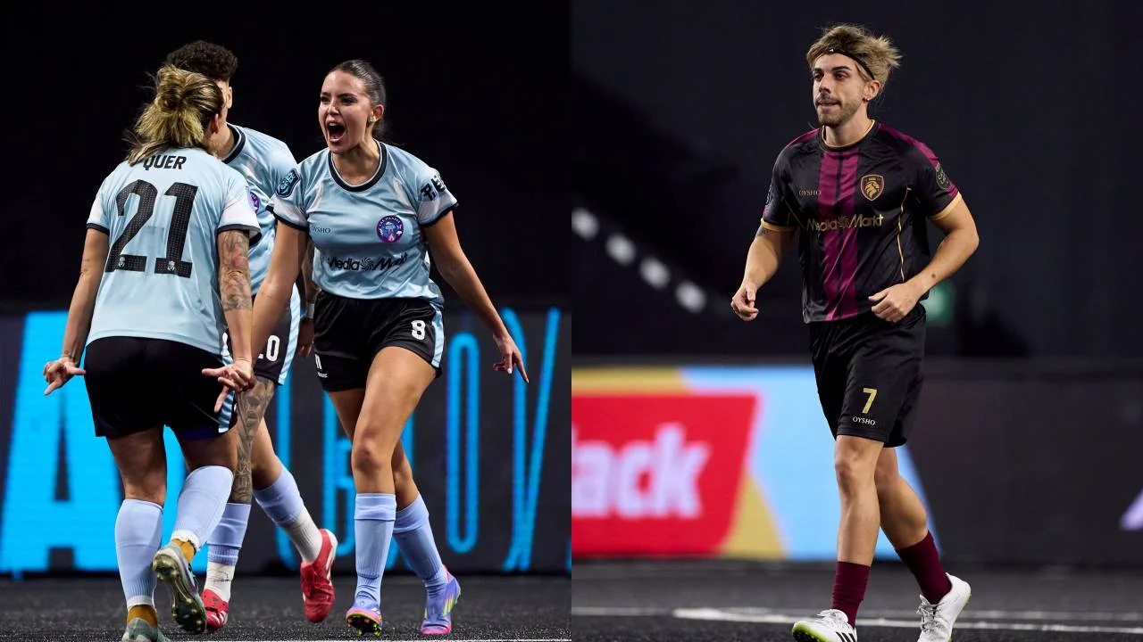 DjMaRiiO con peluca contra Lucii en la Queens League