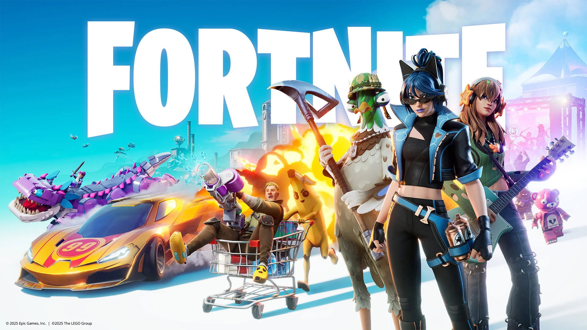 fortnite battle royale banner epic games Historia de Fortnite