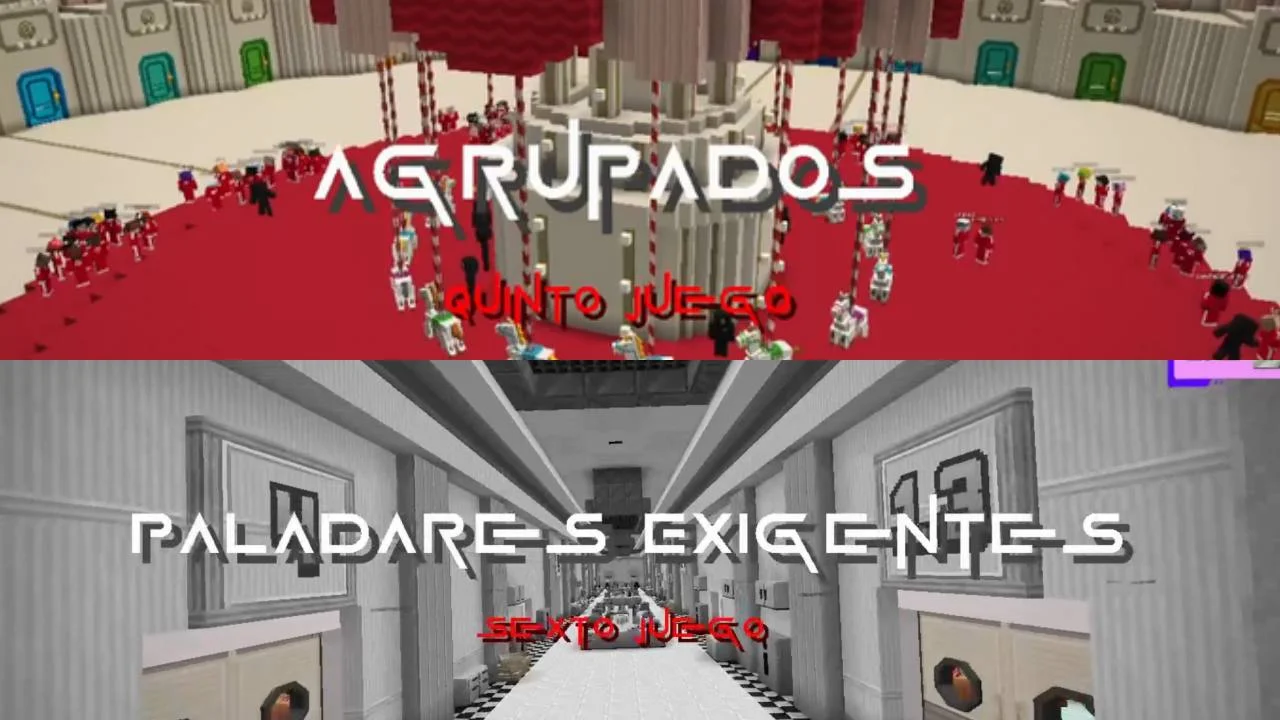 Todas las muertes del día 3 de Squid Craft 4