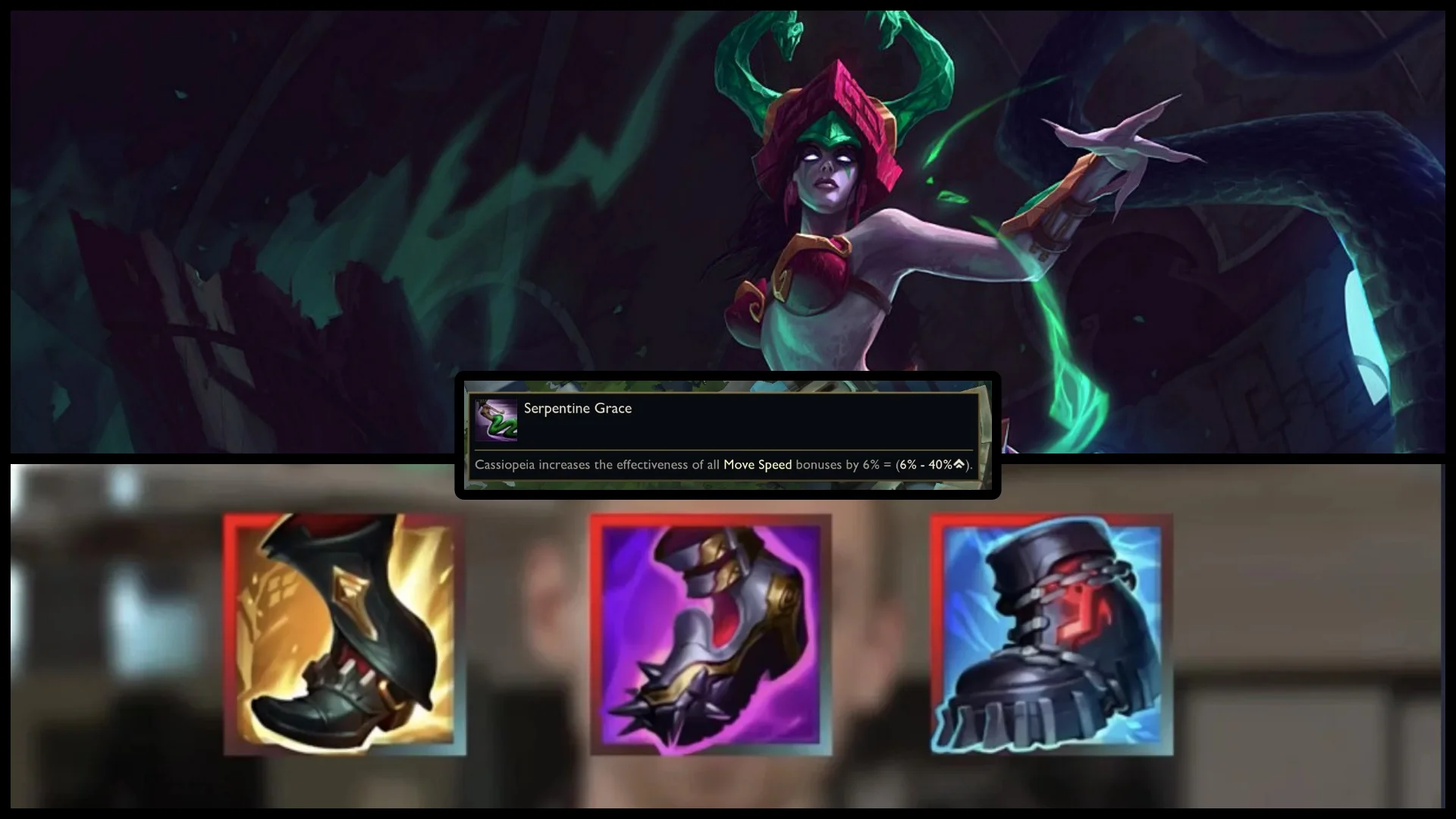 Así es la nueva pasiva de Cassiopeia para la temporada 2026 de LoL