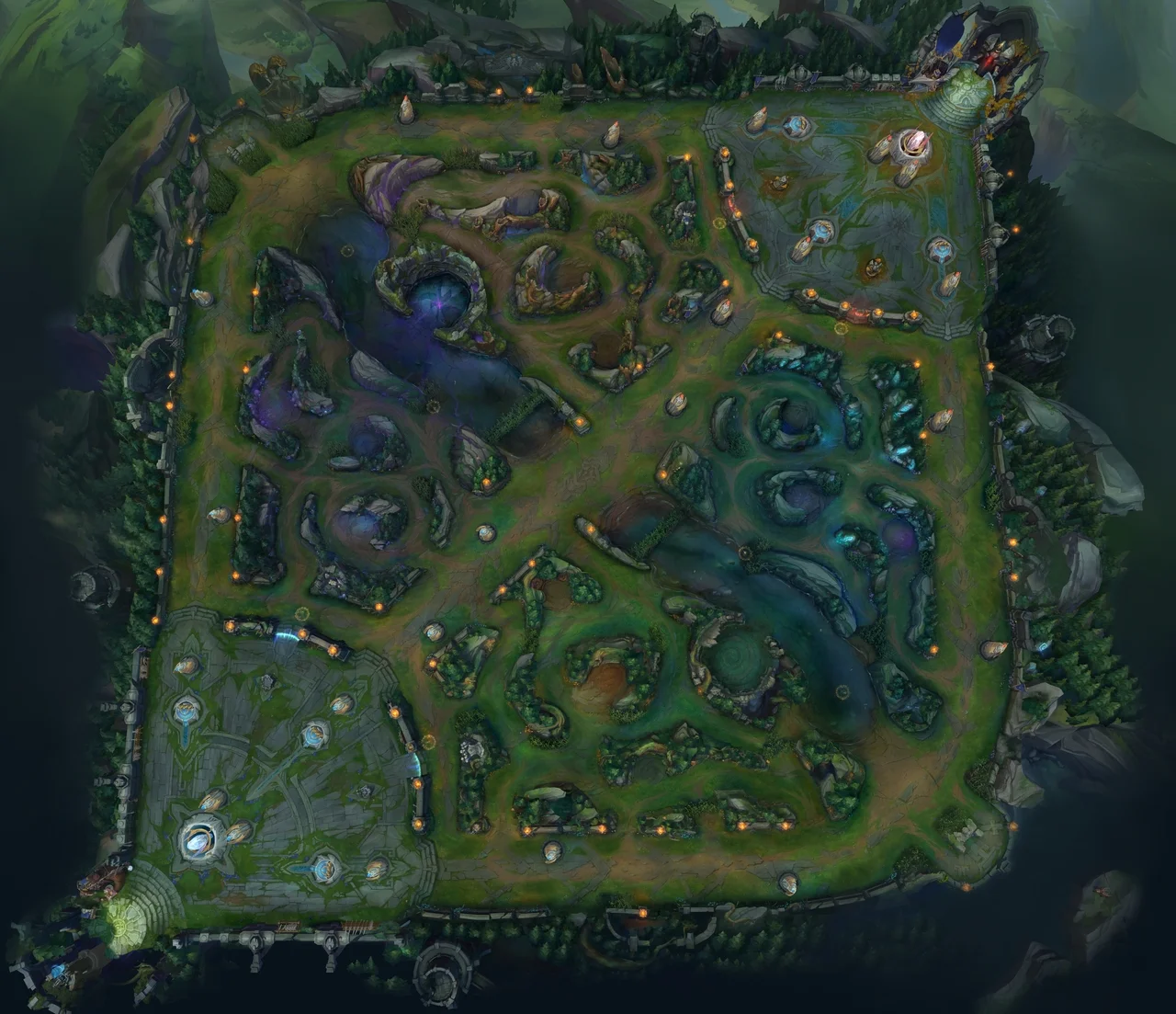 El nuevo mapa de la temporada 1 de 2026 de League of Legends