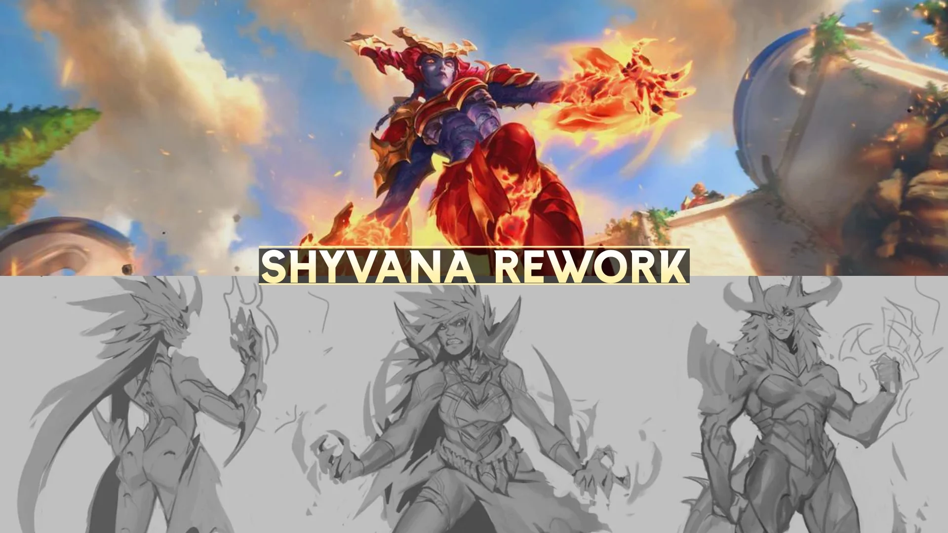 El rework de Shyvana llega en 2026 confirmado por Riot Games