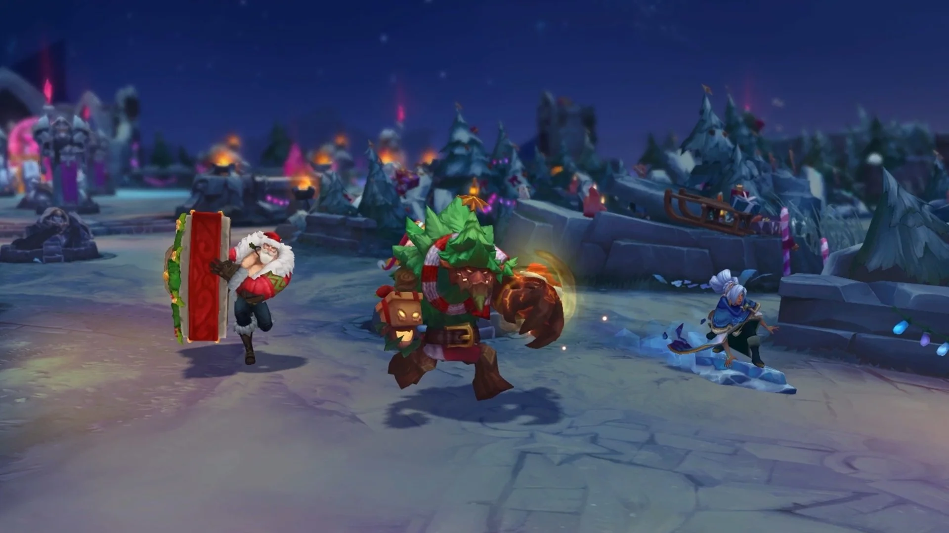 League of Legends durante las navidades.