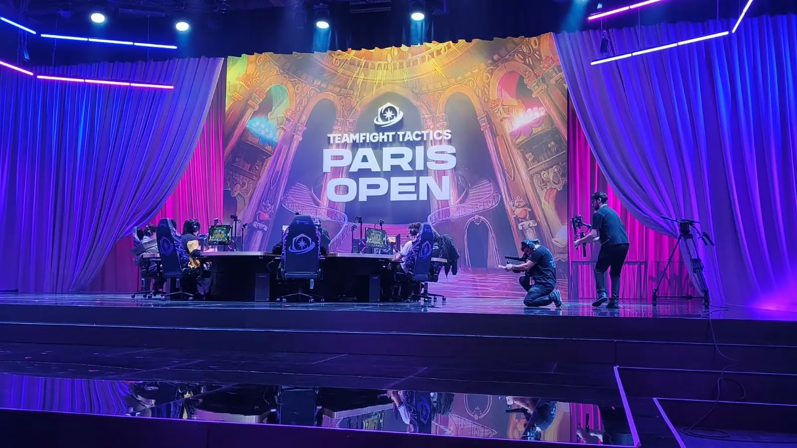 Imagen del main stage del TFT Open París 2025