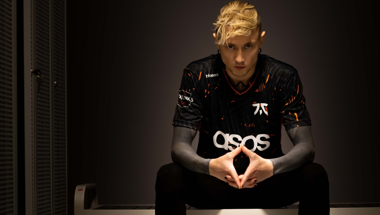 Rekkles en su última etapa con Fnatic.