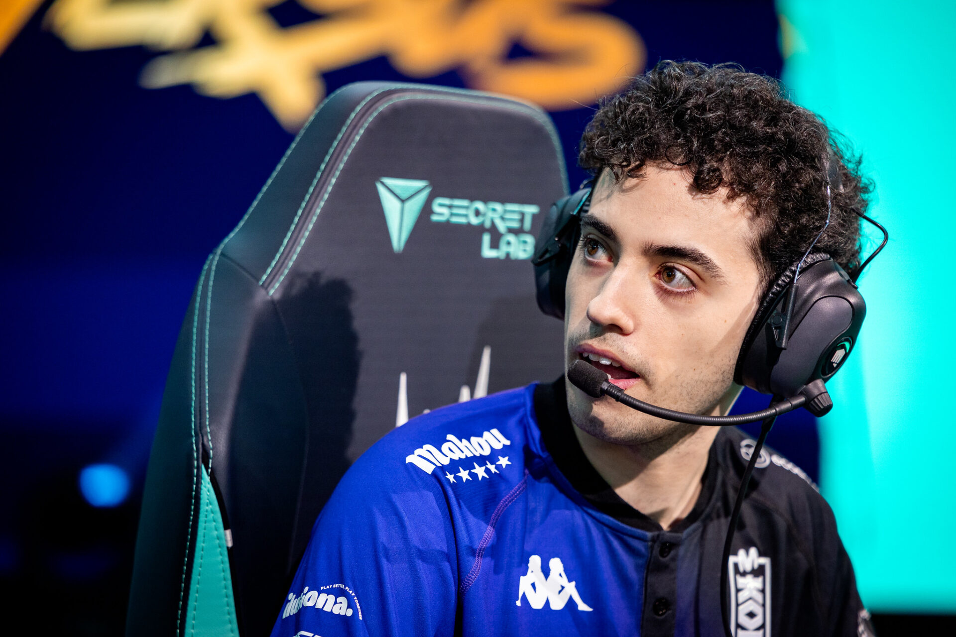 Alvaro en la LEC con Movistar KOI.