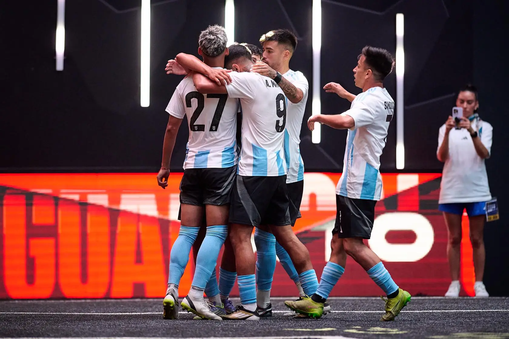Argentina gana a Alemania en la Kings World Cup Nations