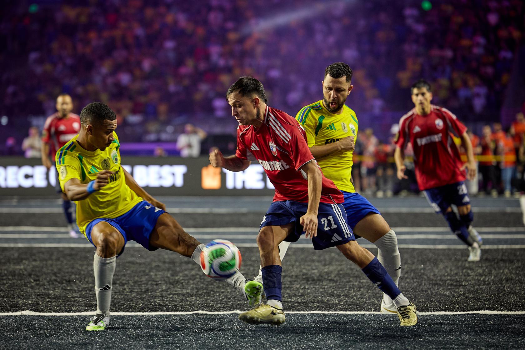 ¡Bicampeones del mundo! Brasil derrota a Chile y se lleva la Kings World Cup Nations Brasil y Chile en la final de la Kings World Cup Nations