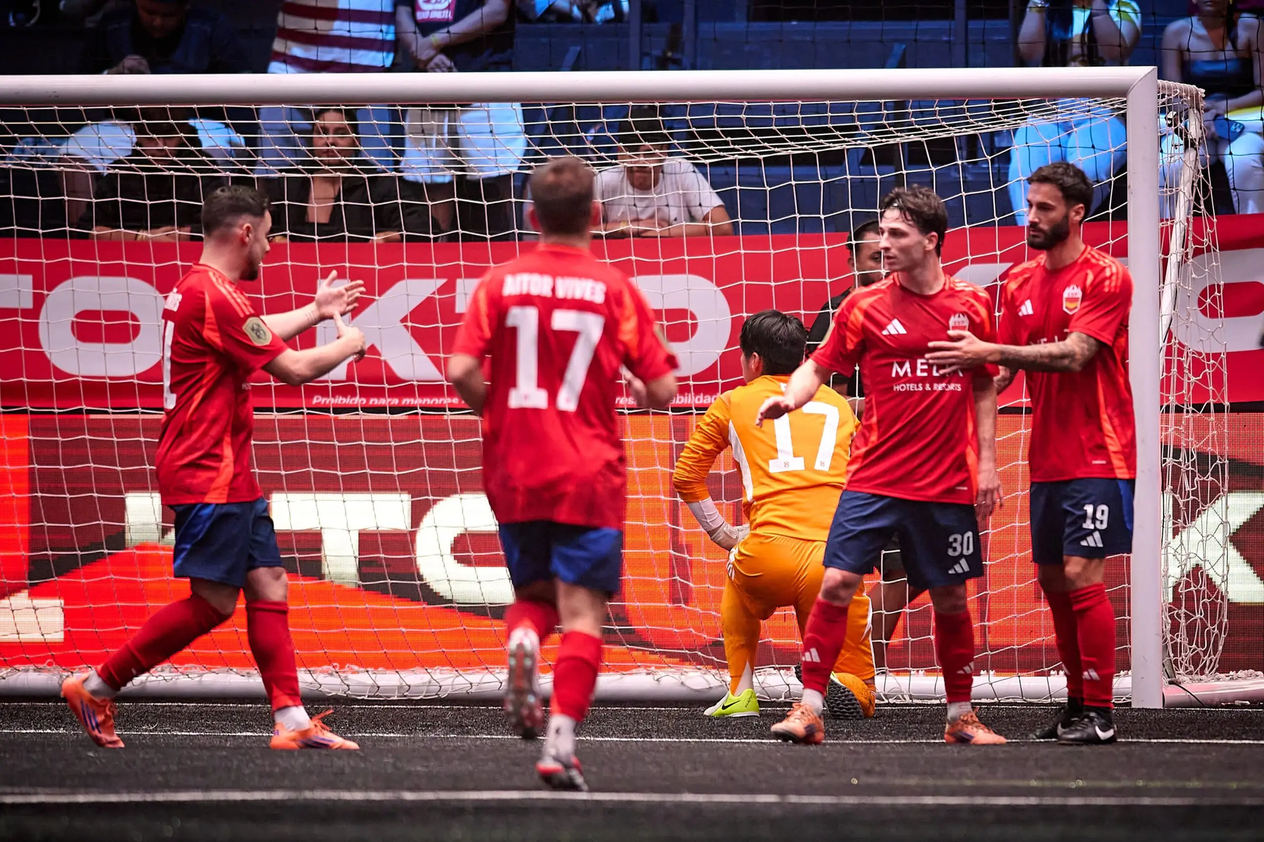 España gana a Perú y está casi clasificada a la segunda ronda del mundial de la Kings League