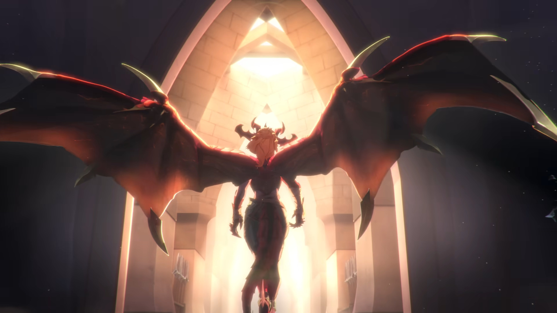 Así es el increíble rework de Shyvana: cambio completo a la campeona Un frame del brutal tráiler del rework de Shyvana.