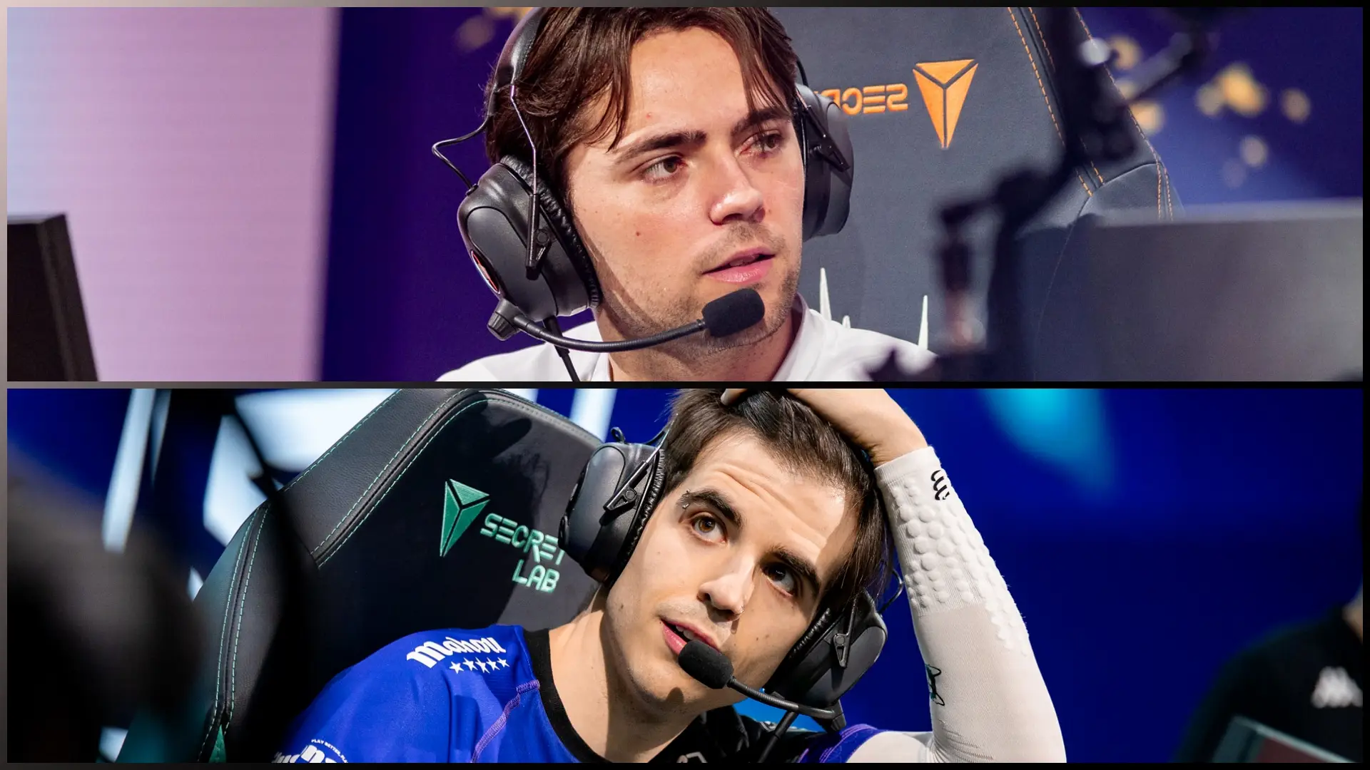 Las cuentas de Movistar KOI y Team Heretics en LEC Versus 2026.