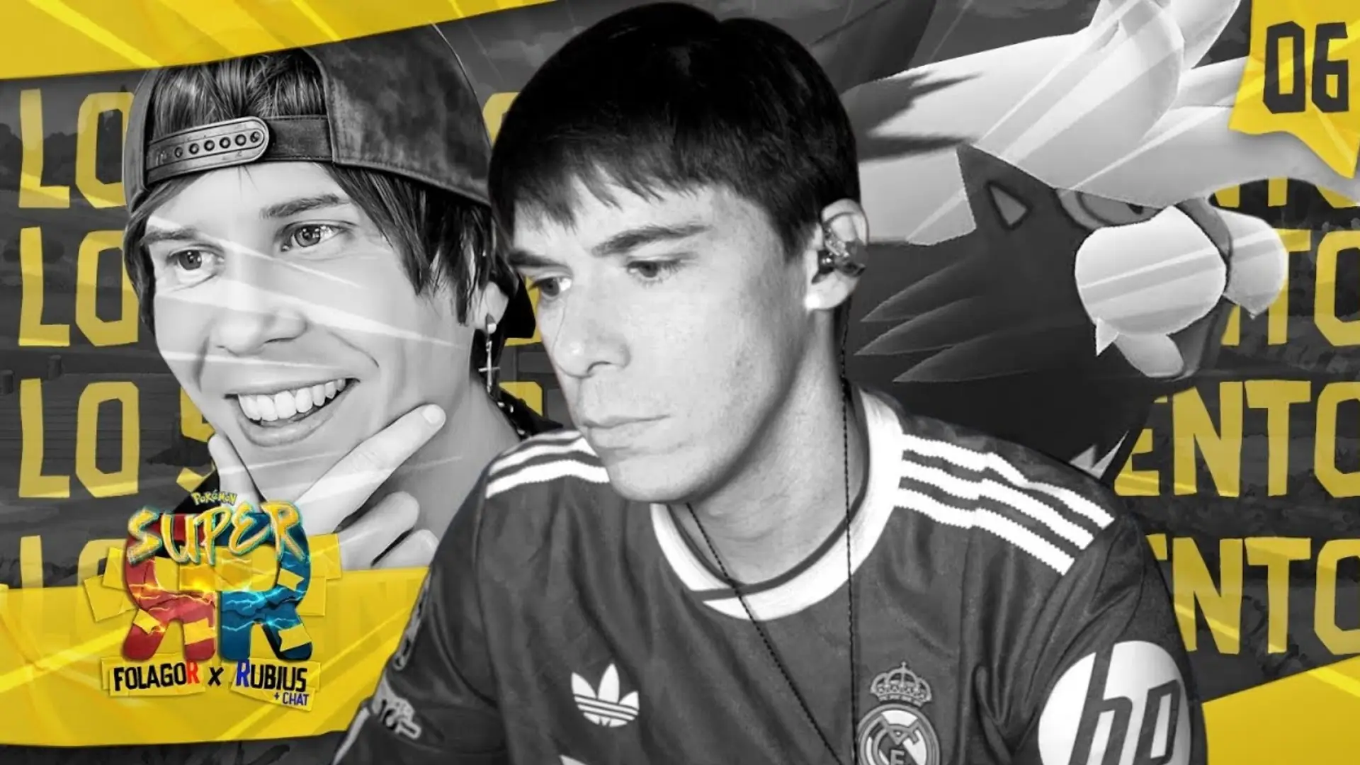 Rubius vuelve a ganar a Folagor y "vence" en el locke de Pokémon Super RR.