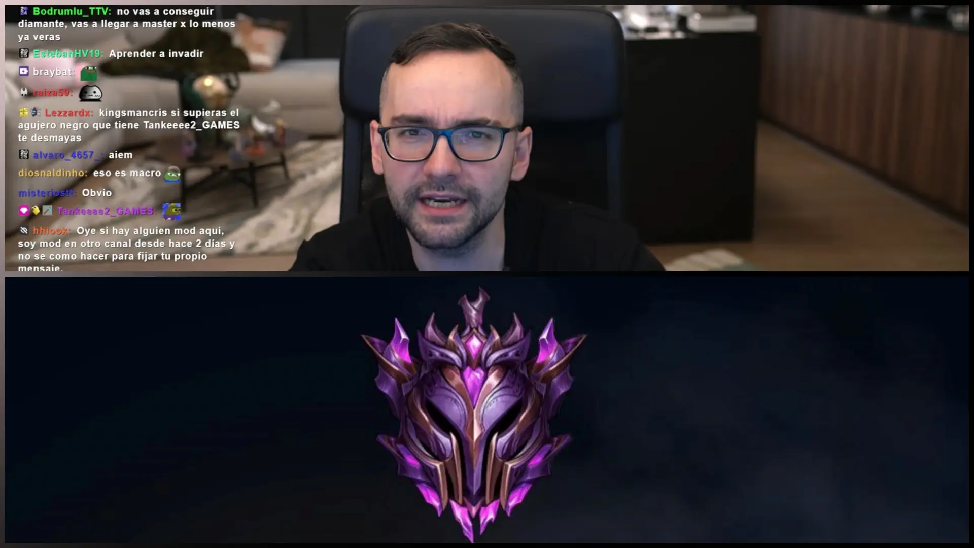 Xokas buscará subir a Master en el LoL en pleno directo.