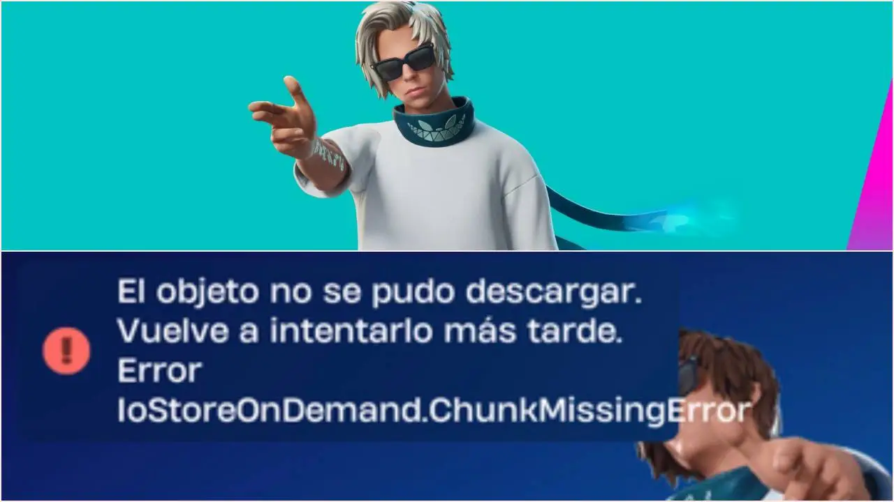 La skin de Rubius en Fortnite no funciona