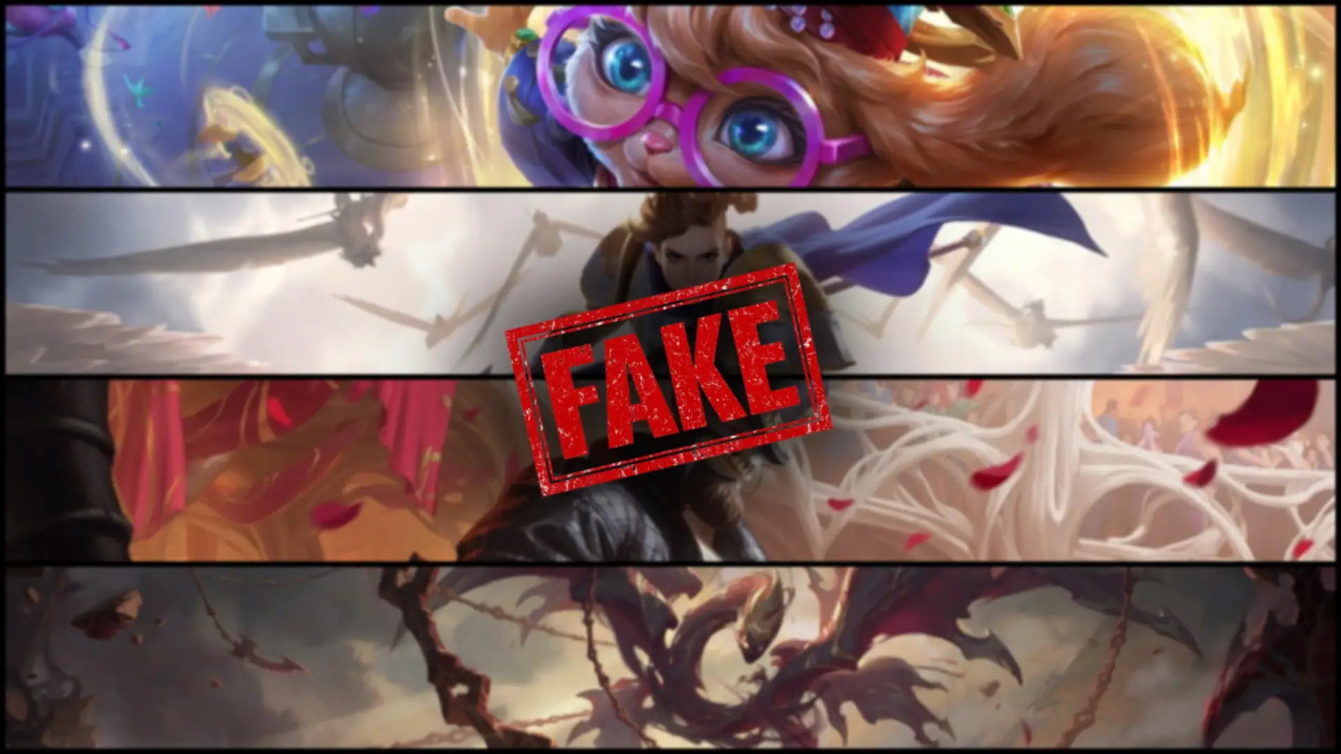 Los supuestos nuevos cinco campeones de League of Legends 2.