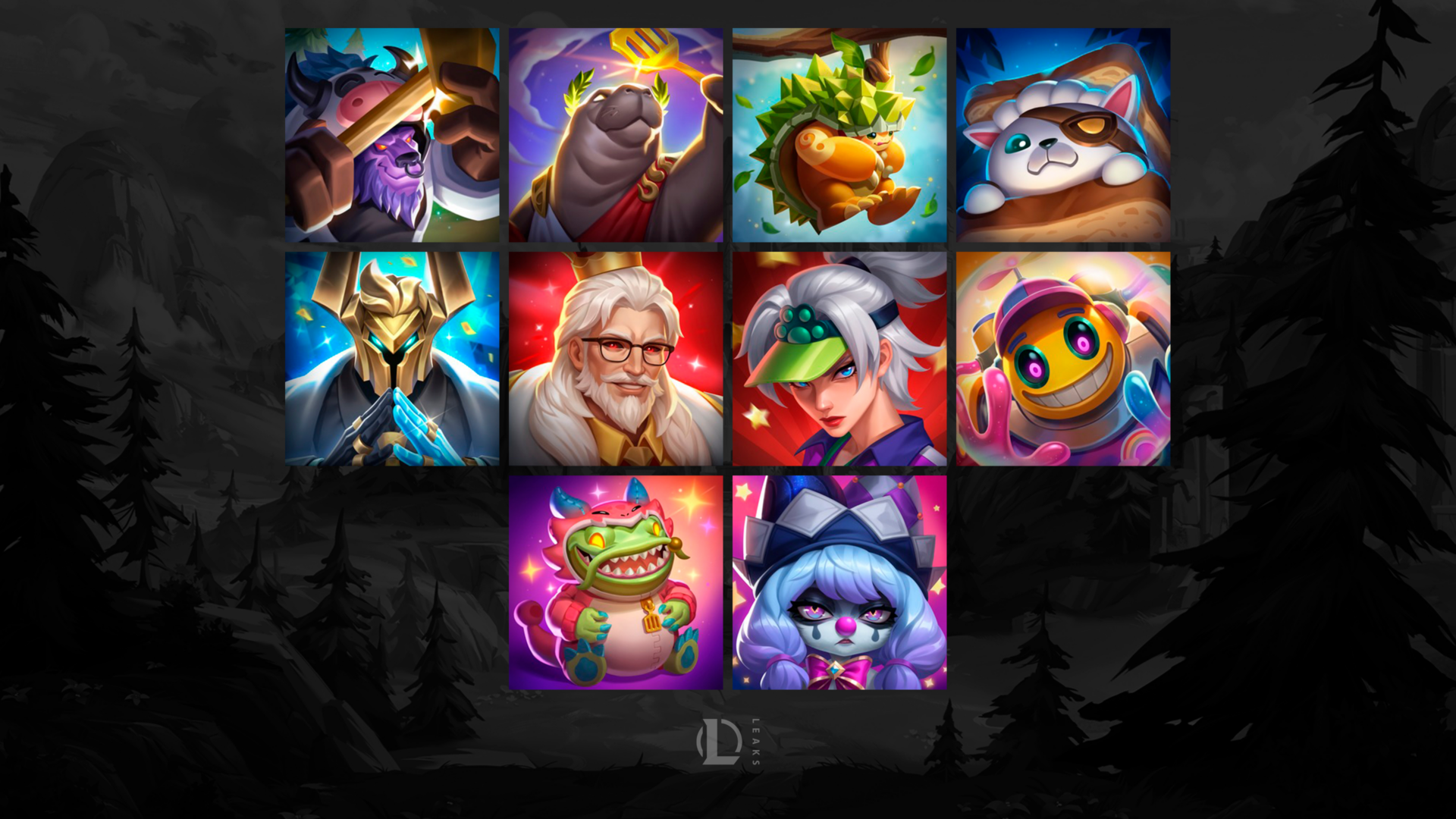 Así son las skins de April Fools de League of Legends: los aspectos más virales de LoL Así son los iconos de las skins de April Fools de League of Legends.