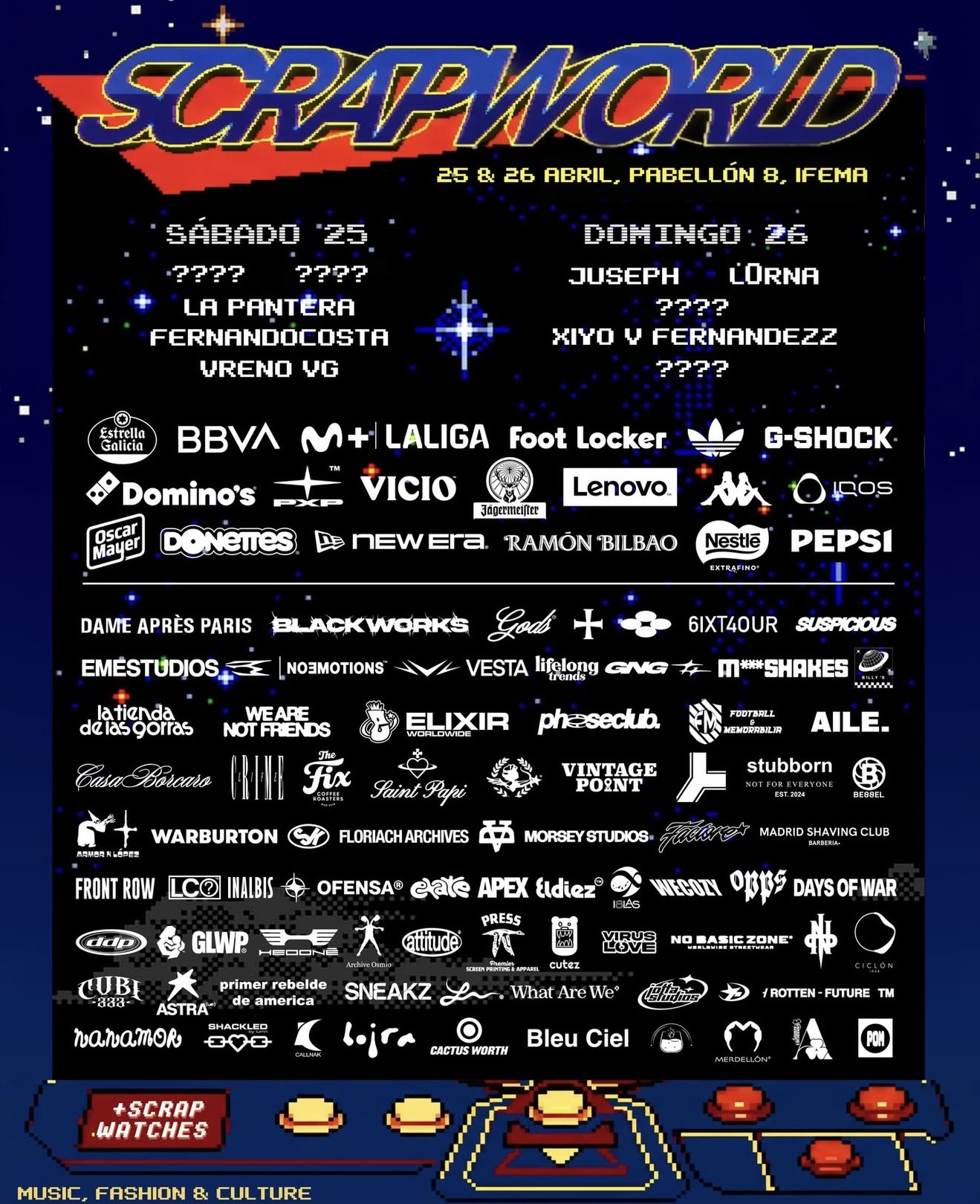 ScrapWorld 2026: fechas, artistas, entradas y cómo ir ScrapWorld 2026: fechas, artistas, entradas y cómo ir