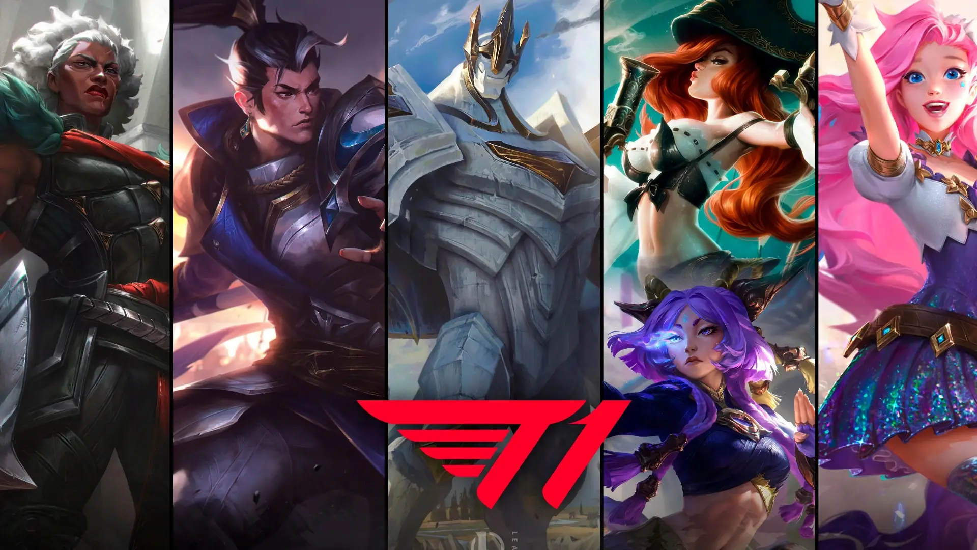 Las skins de T1 de Worlds 2025 saldrán próximamente en verano.