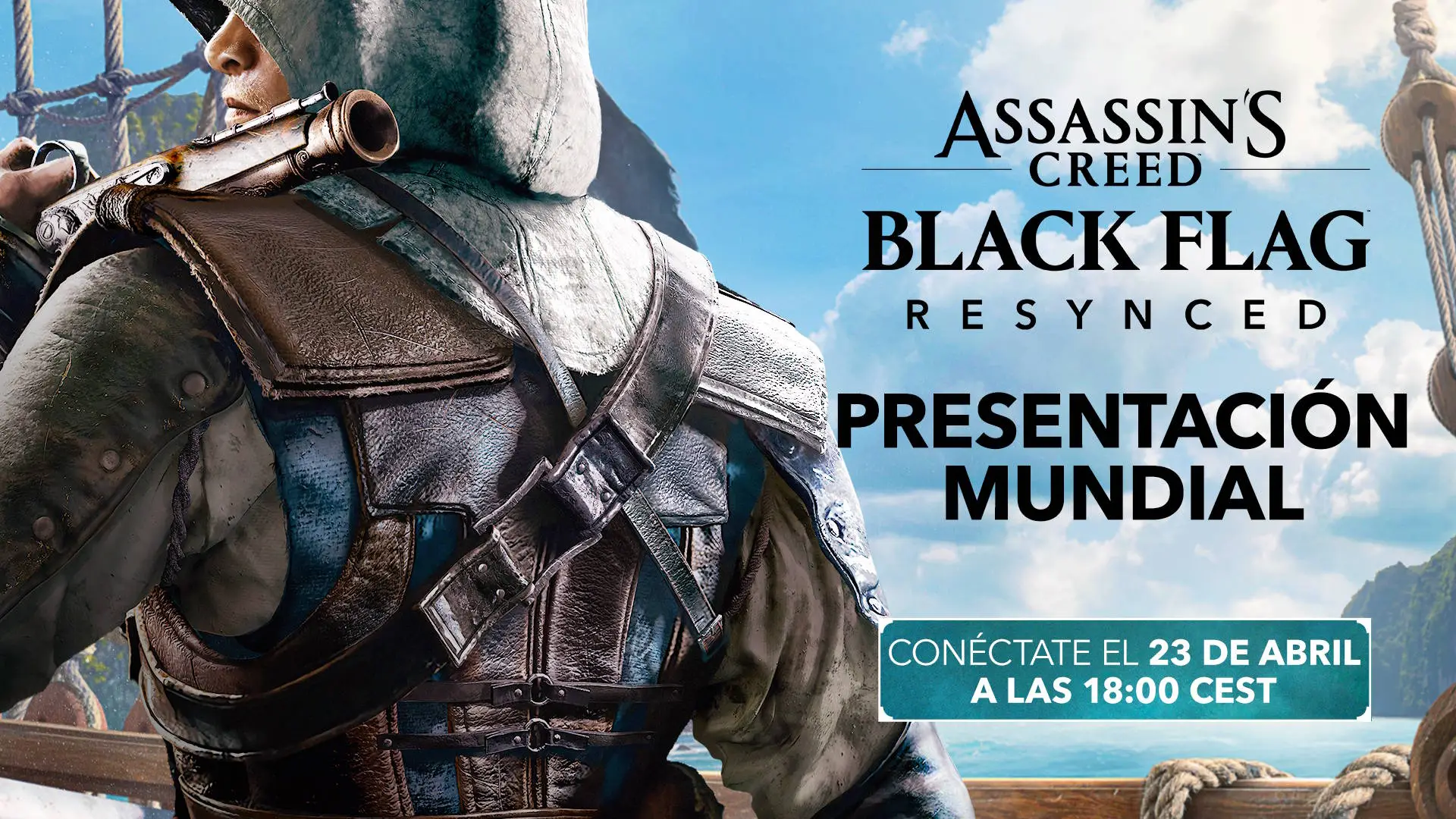 Cómo y dónde ver la presentación de Assassin's Creed Black Flag Resynced