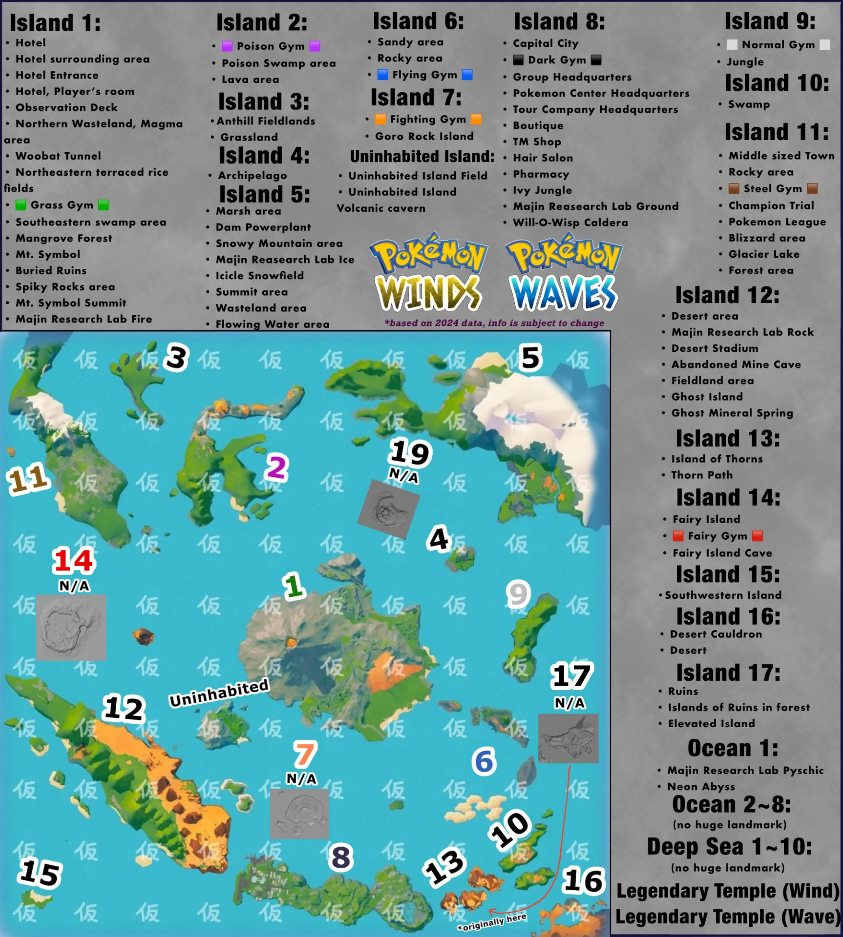 Se filtra posible información del nuevo mapa de Pokémon Viento y Oleaje El posible nuevo mapa de Pokémon Viento y Oleaje.