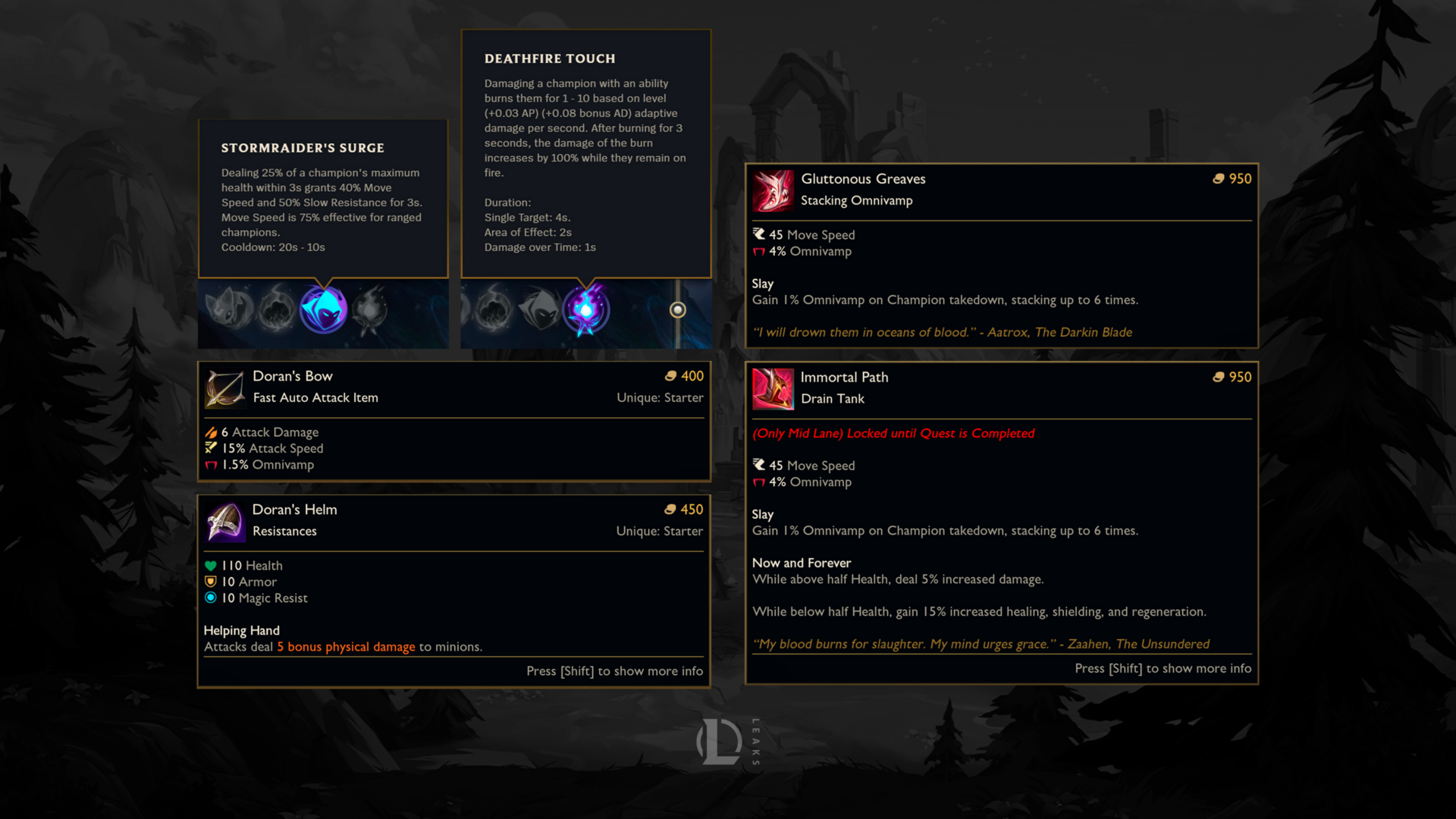 Todos los nuevos objetos y runas de la temporada 2 de 2026 de League of Legends Varios de los nuevos objetos y runas de la temporada 2 de LoL.