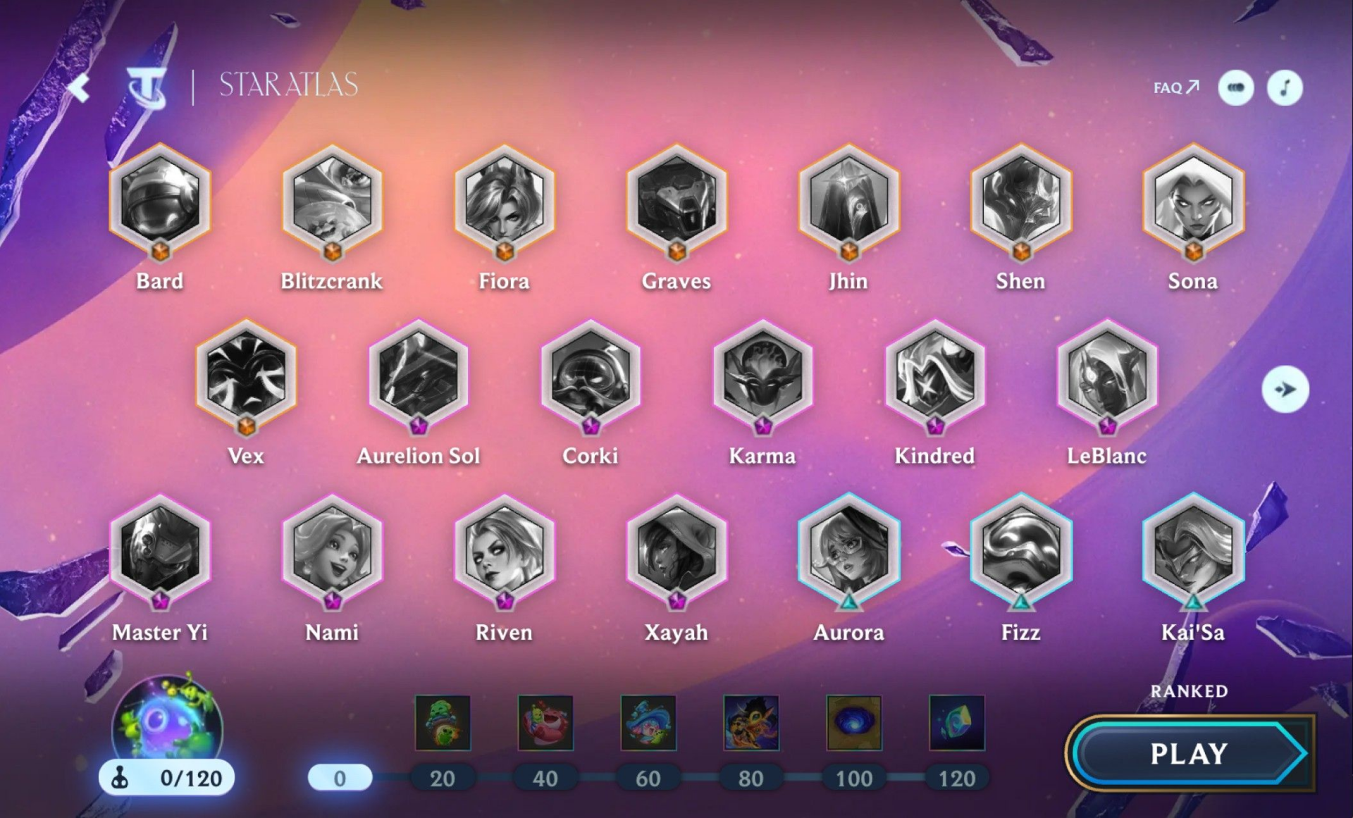 Notas del nuevo parche 17.1 de TFT: comienza oficialmente el Set 17 El nuevo atlas estelar del nuevo parche 17.1 de TFT.