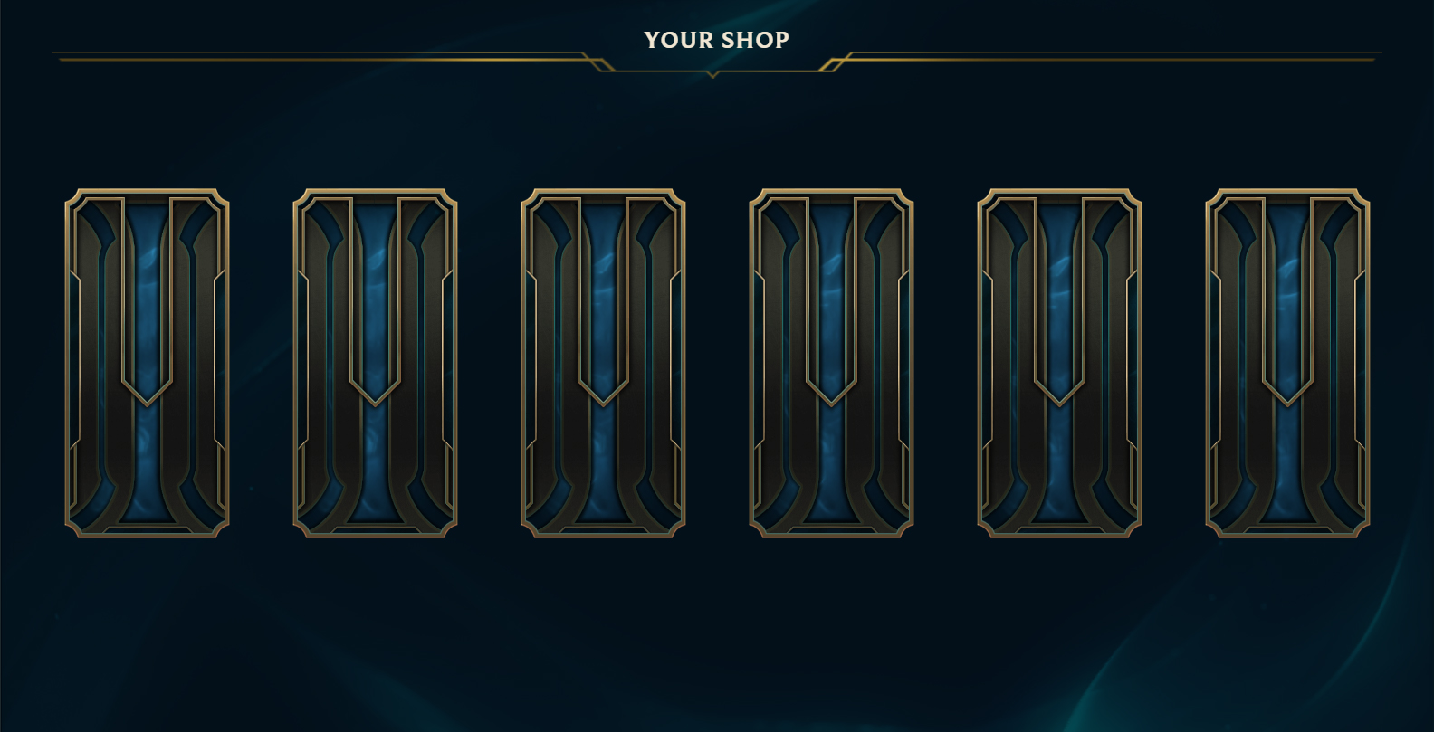 Cuándo vuelve "Tu tienda" y el Emporio de la Esencia en la temporada 2 de LoL Así es la interfaz de "Tu Tienda".