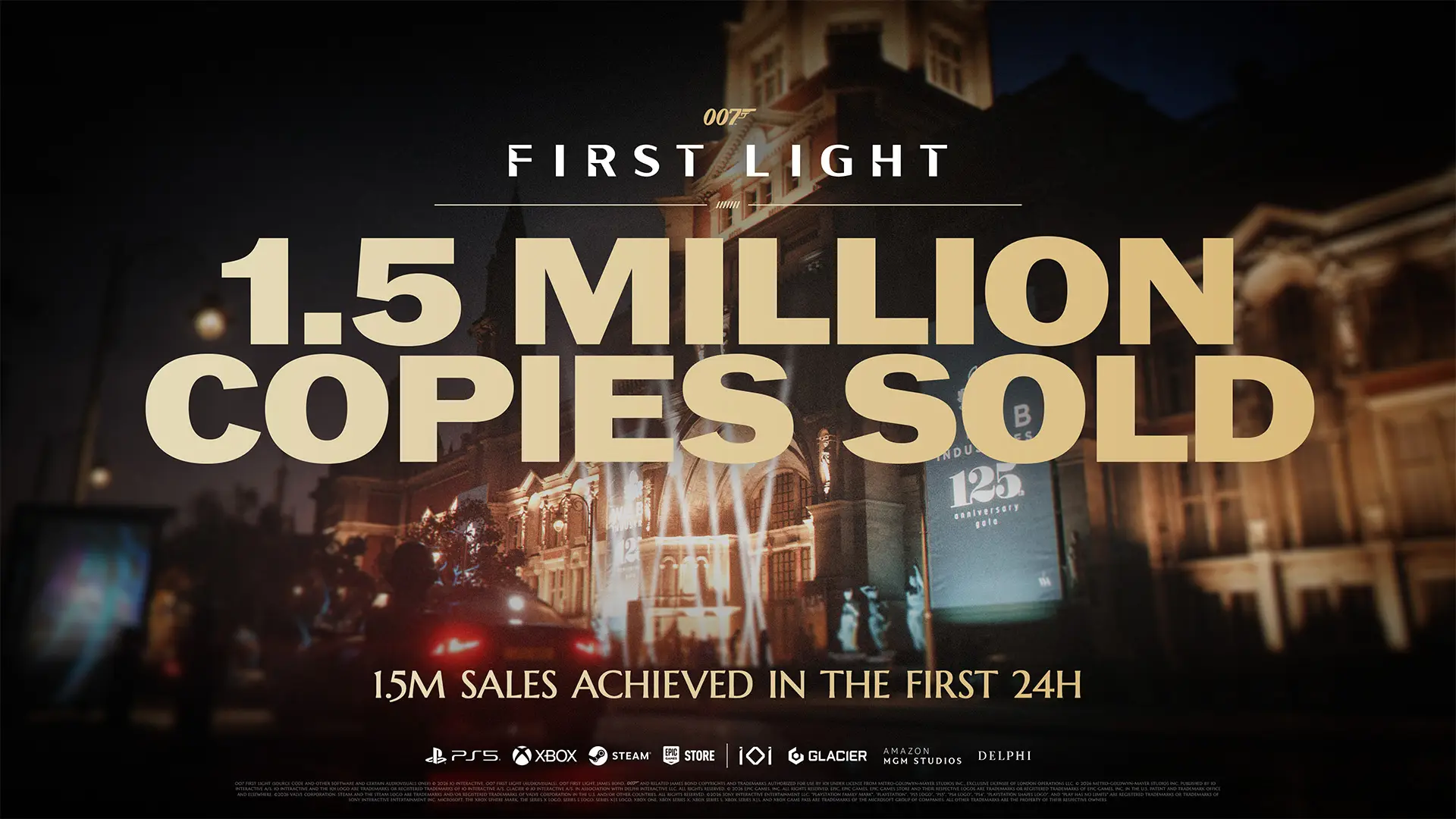007 First Light vende 1,5 millones de unidades en 24 horas
