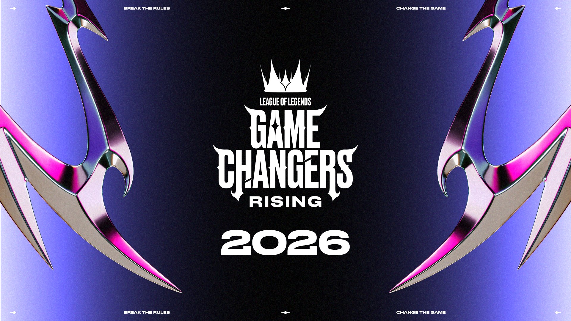 Vuelve la League of Legends Game Changers: Rising (LCG) en 2026.